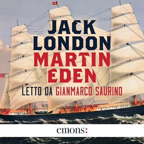 Martin Eden Audiolivro Por Jack London capa