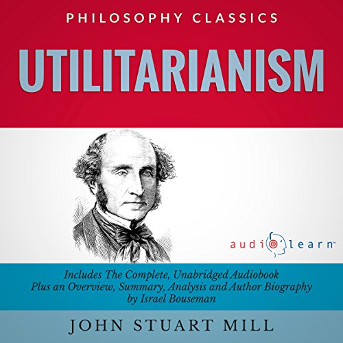 Diseño de la portada del título Summary: Utilitarianism by John Stuart Mill