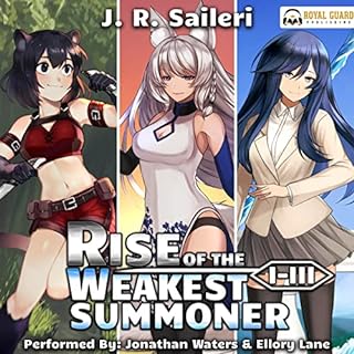 Rise of the Weakest Summoner: Volumes I-III Omnibus Audiolibro Por J. R. Saileri arte de portada