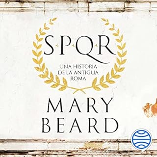 SPQR Audiolibro Por Mary Beard, Silvia Furió arte de portada