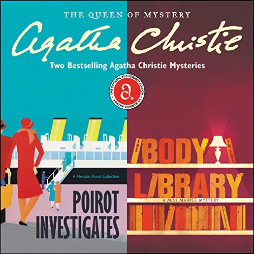 Poirot Investigates & The Body in the Library Audiolibro Por Agatha Christie arte de portada