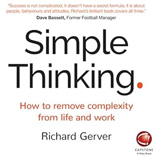 Simple Thinking Audiolibro Por Richard Gerver arte de portada