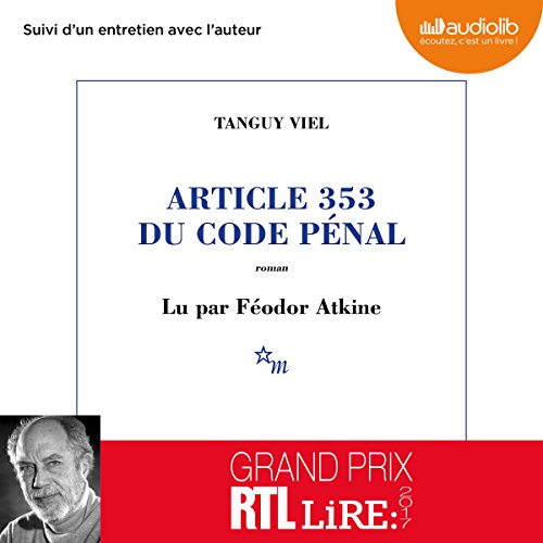 Article 353 du code pénal suivi d'un entretien avec l'auteur cover art