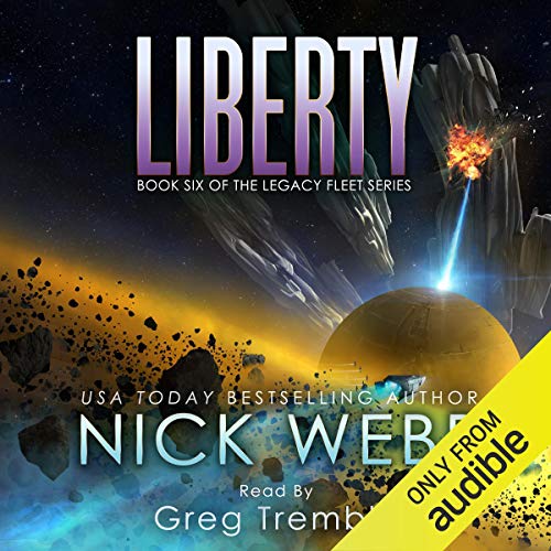 Liberty Audiolibro Por Nick Webb arte de portada