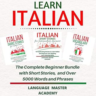 Learn Italian Audiolibro Por Language Master Academy arte de portada