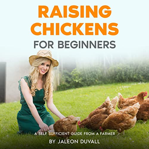 Raising Chickens for Beginners Audiobook By Jaleon Duvall cover art