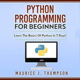 Python Programming for Beginners Audiolibro Por Maurice J. Thompson arte de portada