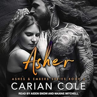 Asher Audiolibro Por Carian Cole arte de portada