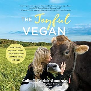 The Joyful Vegan Audiolibro Por Colleen Patrick-Goudreau arte de portada