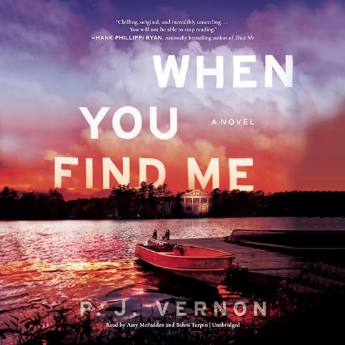 When You Find Me Audiolibro Por P. J. Vernon arte de portada