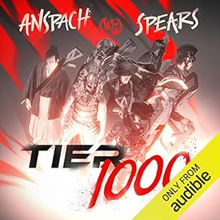 Tier 1000 Audiolibro Por Jason Anspach, Doc Spears arte de portada