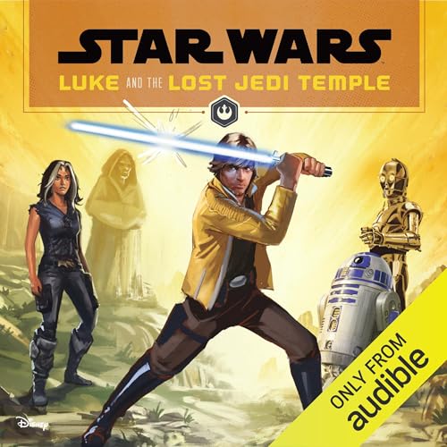 Star Wars: Luke and the Lost Jedi Temple Audiolivro Por Lucasfilm Press capa