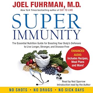 Super Immunity Audiolibro Por Joel Fuhrman arte de portada