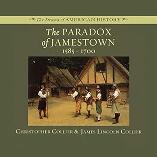 The Paradox of Jamestown Audiobook By Christopher Collier, James Lincoln Collier cover art