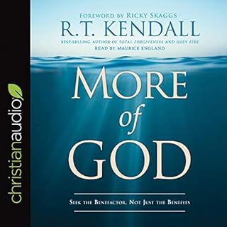 More of God Audiolibro Por R. T. Kendall arte de portada