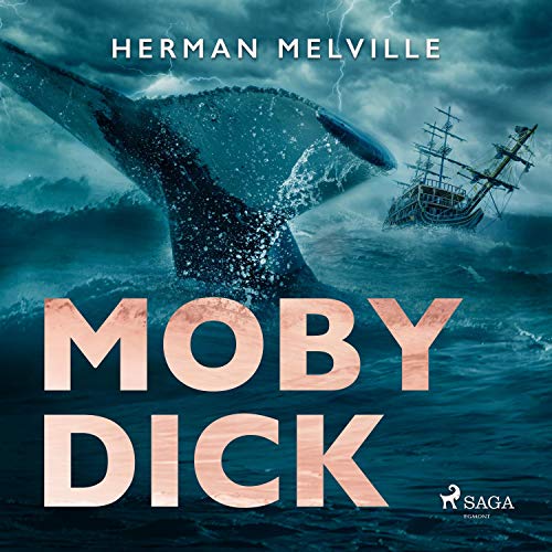 Diseño de la portada del título Moby Dick