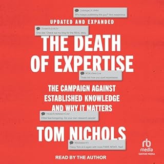 The Death of Expertise (2nd Edition) Audiolibro Por Tom Nichols arte de portada