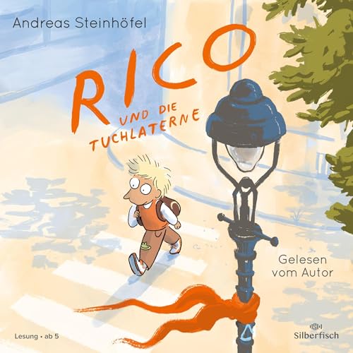 Rico und die Tuchlaterne Audiolivro Por Andreas Steinhöfel capa