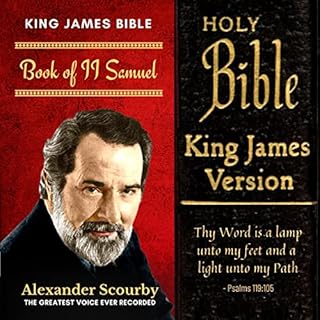 Book of II Samuel, King James Bible Audiolibro Por Scourby Bible Media arte de portada