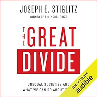 The Great Divide Audiolibro Por Joseph E. Stiglitz arte de portada