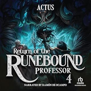 Page de couverture de Return of the Runebound Professor 4