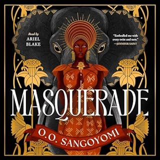 Masquerade Audiolibro Por O.O. Sangoyomi arte de portada