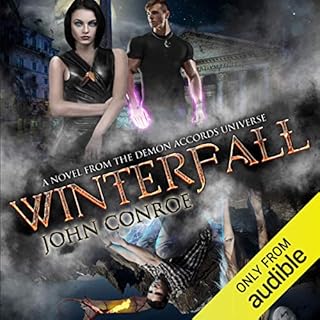 Winterfall Audiolibro Por John Conroe arte de portada