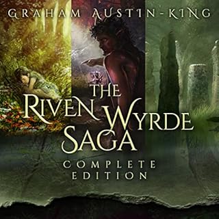 The Riven Wyrde Saga (Omnibus Edition) Audiolibro Por Graham Austin-King arte de portada