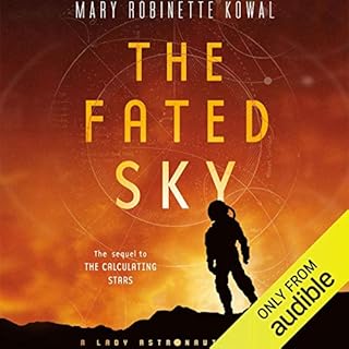 The Fated Sky Audiolibro Por Mary Robinette Kowal arte de portada