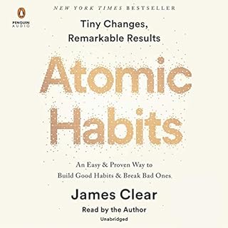 Atomic Habits Audiolibro Por James Clear arte de portada