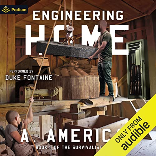 Engineering Home Audiolibro Por A. American arte de portada