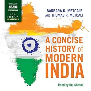 A Concise History of Modern India Audiolibro Por Barbara Metcalf, Thomas Metcalf arte de portada