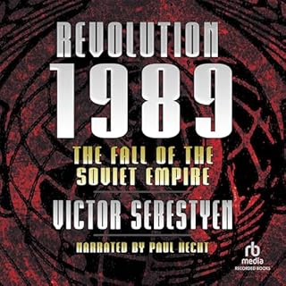 Revolution 1989 Audiolibro Por Victor Sebestyen arte de portada