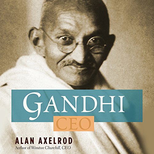 Gandhi CEO Audiolivro Por Alan Axelrod capa