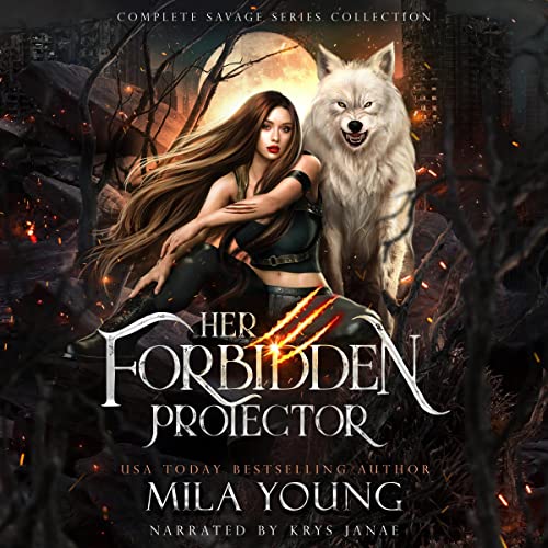 Her Forbidden Protector Audiolivro Por Mila Young capa