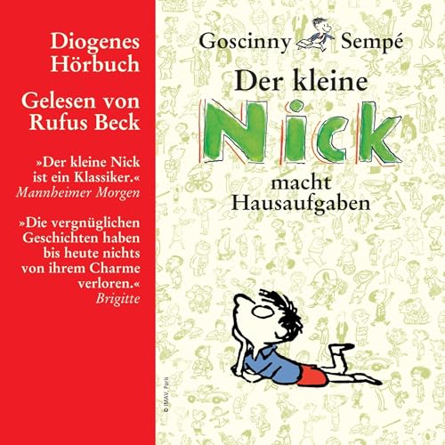 Der kleine Nick macht Hausaufgaben cover art