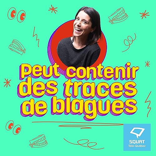 Page de couverture de Peut contenir des traces de blagues