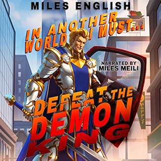 In Another World, I Must Defeat the Demon King Audiolibro Por Miles English arte de portada