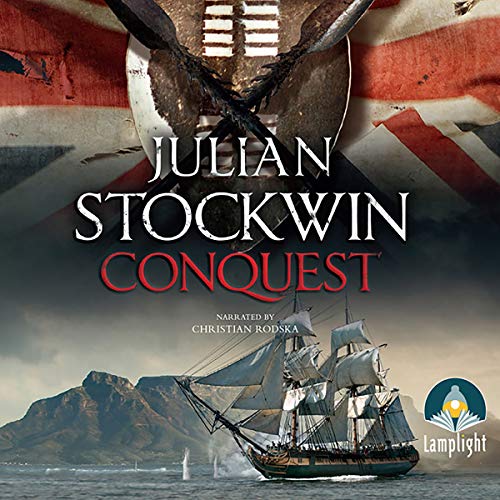 Conquest Audiolibro Por Julian Stockwin arte de portada