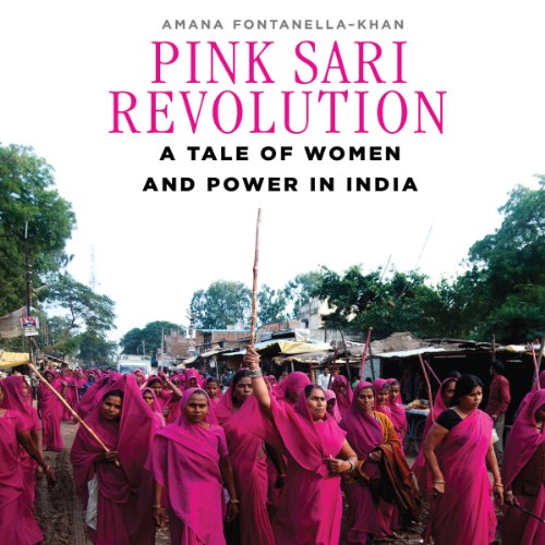 Pink Sari Revolution Audiolibro Por Amana Fontanella-Khan arte de portada