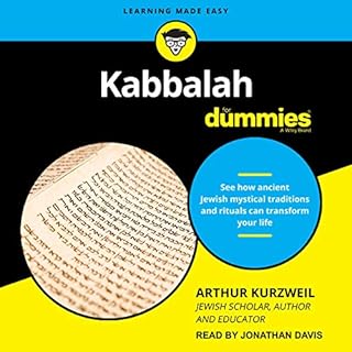 Kabbalah for Dummies Audiolibro Por Arthur Kurzweil arte de portada