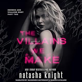 The Villains We Make Audiolibro Por Natasha Knight arte de portada