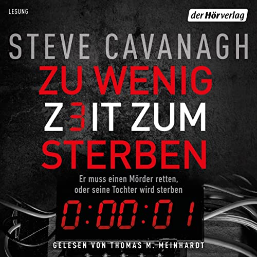 Zu wenig Zeit zum Sterben Audiolibro Por Steve Cavanagh, Fred Kinzel - Übersetzer arte de portada