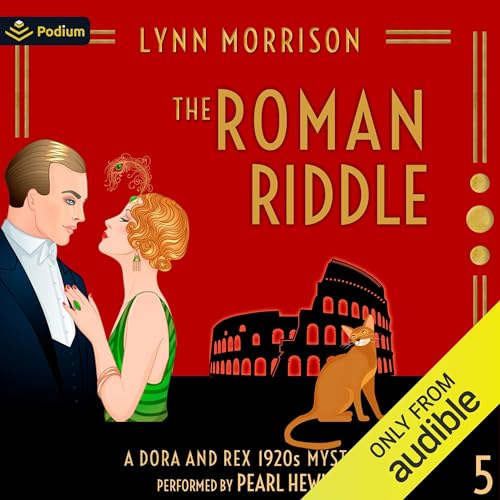 The Roman Riddle Audiolibro Por Lynn Morrison arte de portada