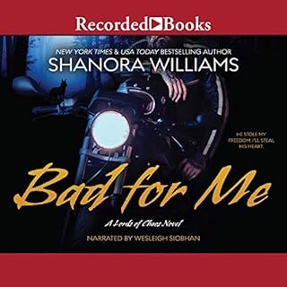 Bad for Me Audiobook By Shanora Williams cover art