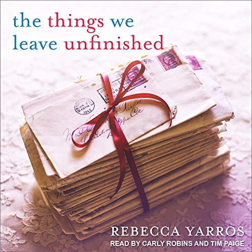 The Things We Leave Unfinished cover art