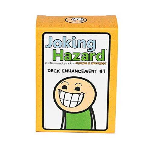 Deck Enhancement #1 - The first expansion of Joking Hazard Comic Building Card - Party Game by Cyanide and Happiness for 3-10