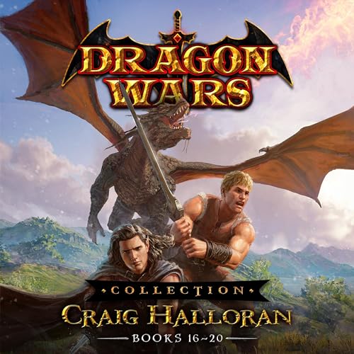 Dragon Wars Collection, Books 16-20 Audiolivro Por Craig Halloran capa