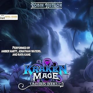 Kraken Mage Omnibus: Books 1-3 Audiolibro Por Robin Hutson arte de portada