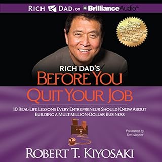 Rich Dad's Before You Quit Your Job Audiobook By Robert T. Kiyosaki cover art